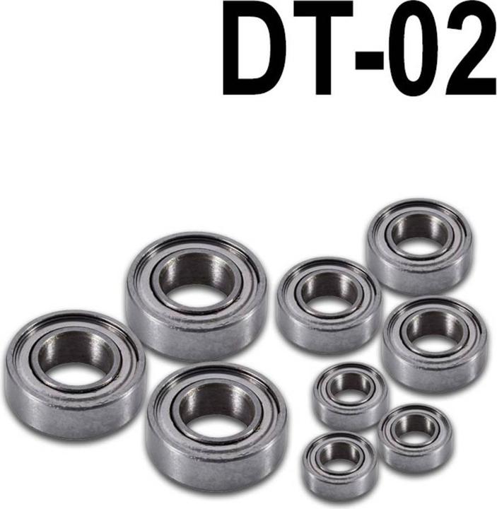 Produktbild Reely Kugellagerset für Tamiya DT-02 Chassis