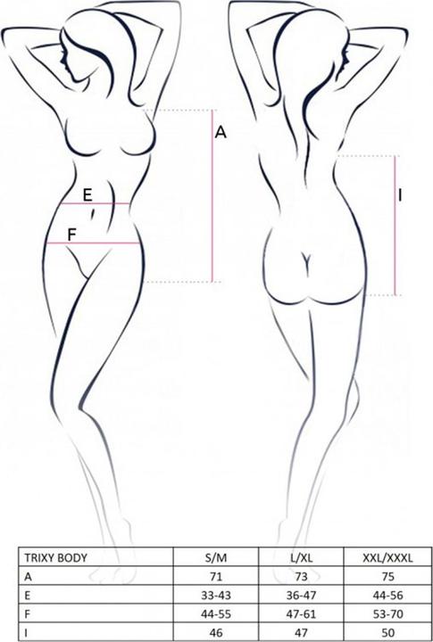 Image du produit Passion Body "Trixy (XXL, 3XL)