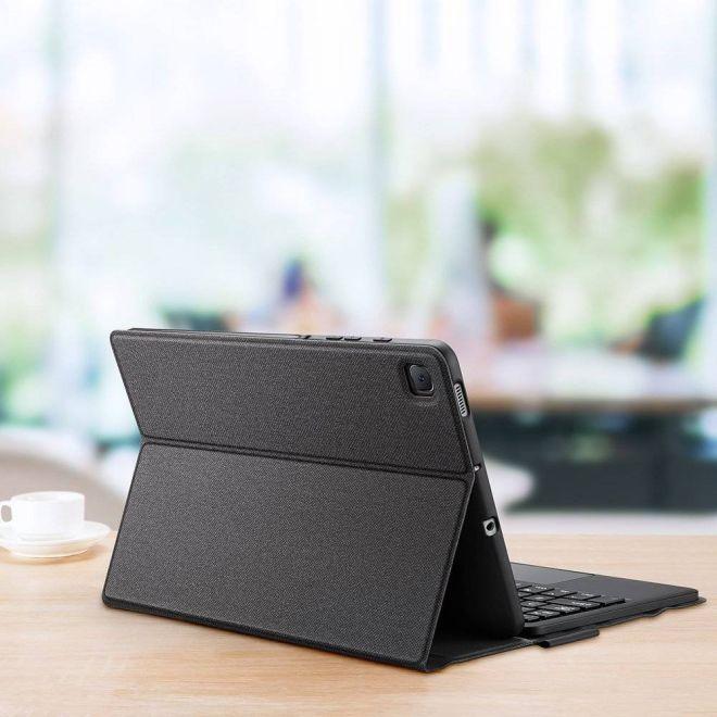Productafbeelding Samsung Dux Ducis Touchpad Toetsenbordhoes Draadloos Bluetooth Toetsenbord voor Galaxy Tab S6 Lite (Galaxy Tab S6 Lite)