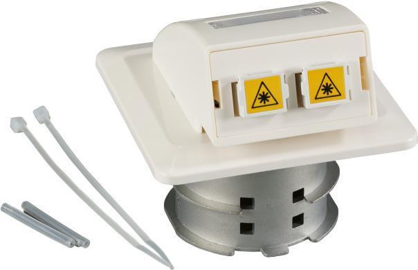 Actual product image EFB Elektronik FTTH-OUTLET-LC-OS2 Socket LC-D White