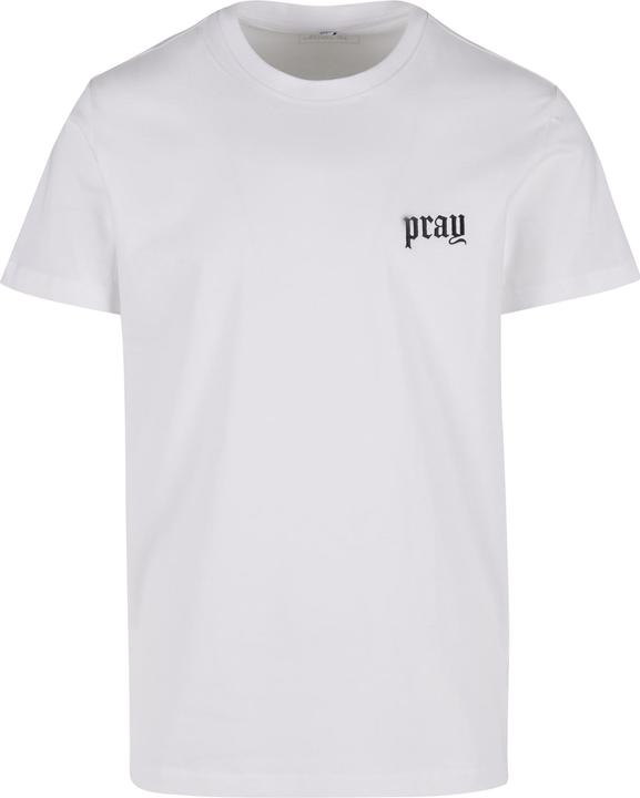 Image du produit Miss Tee Pray Old English Wording EMB Tee - 191349 (L)