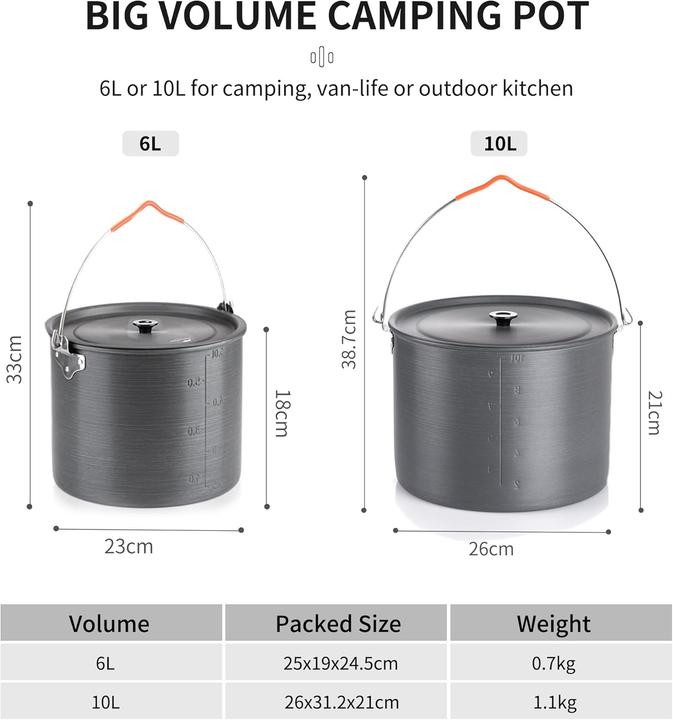 Produktbild Naturehike Camping-Suppentopf