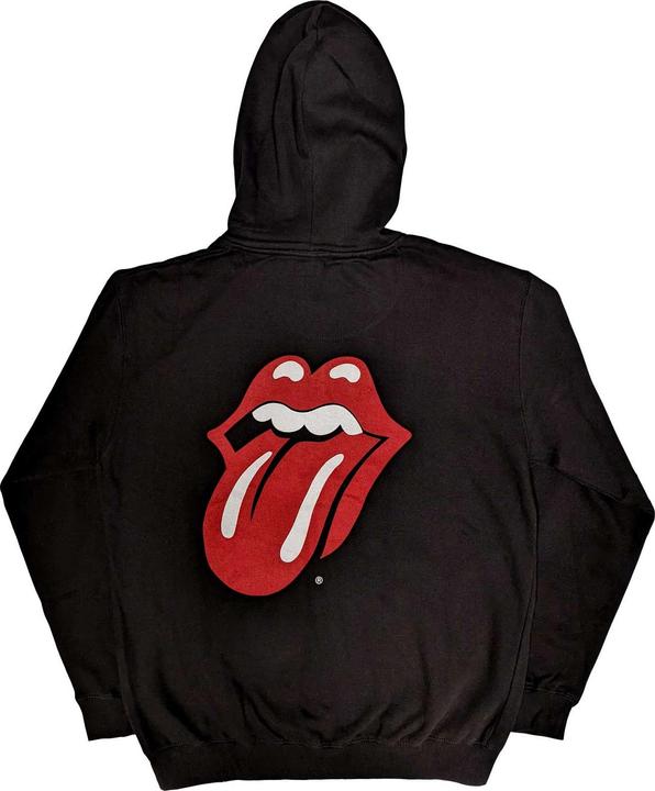 Immagine prodotto The Rolling Stones Felpa con Cappuccio e Zip Intera Logo Adulto Unisex (S)
