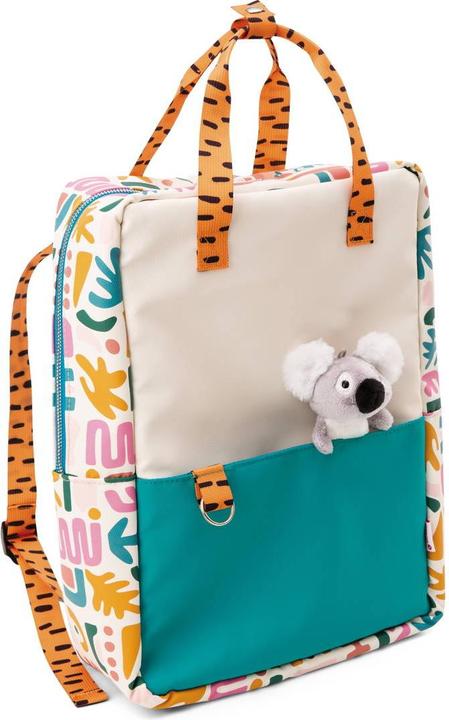 NICI 61732 Rucksack 34x24x10cm mit kleinem Kuscheltier Koala