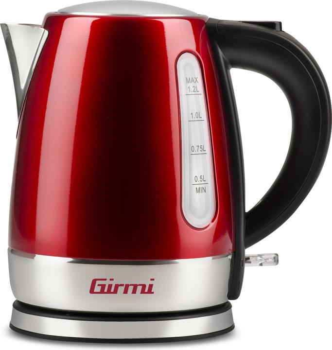 Girmi BL3202 Electric kettle 1.2 L 1630 W Black, Red (1.20 l)