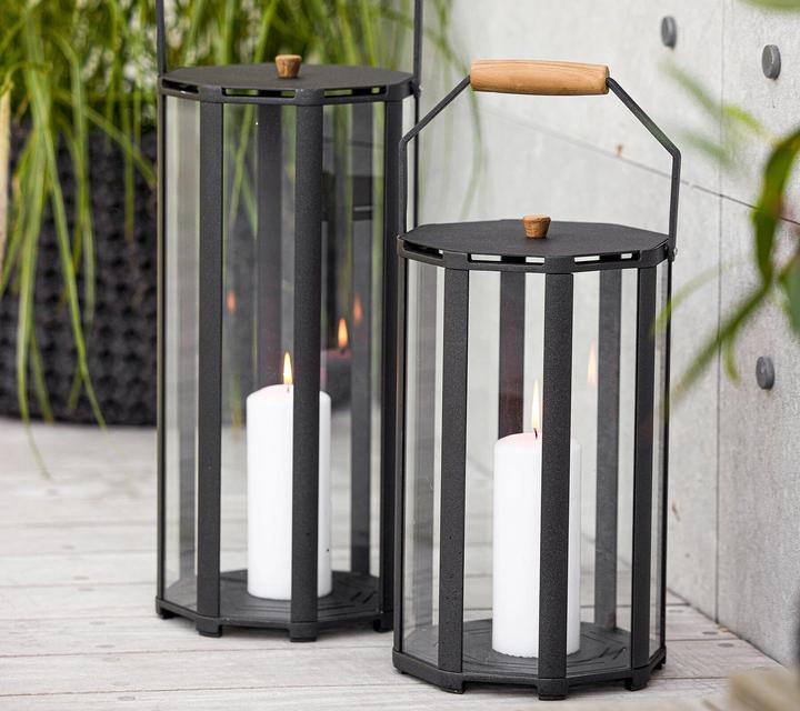 Produktbild Cane-line Lightlux Large Lantern mit Teakgärten