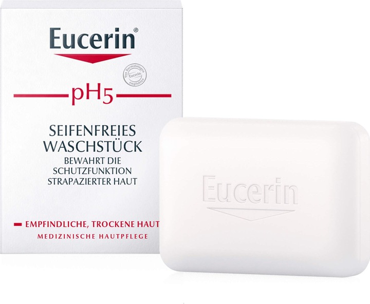 Produktbild Eucerin pH5 seifenfreies Waschstück, 100 g Körperpflege