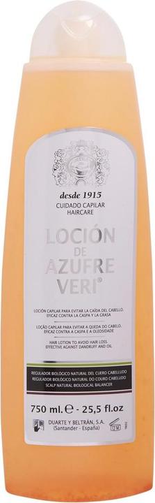 Image du produit Inteacosmetics AZUFRE VERI locion anti-caída 750 ml (750 ml)
