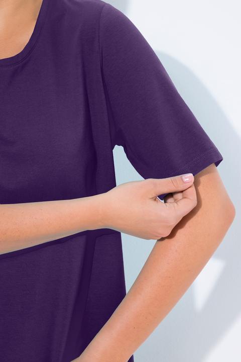 Actual product image Ulla Popken Essential Round Neck Stretch Tee (58, 60)