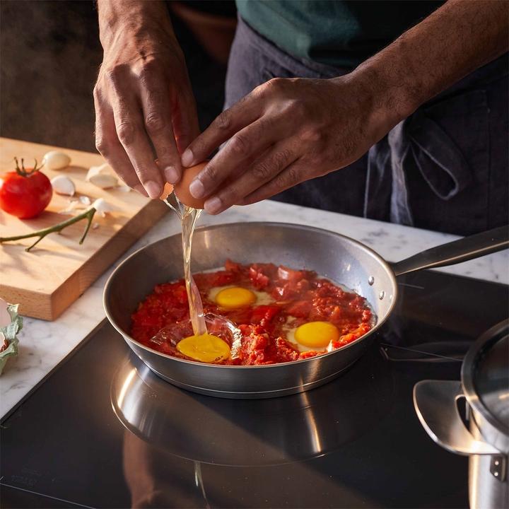 Actual product image Fiskars All Steel Bratpfanne (Frying pan, Stainless steel)