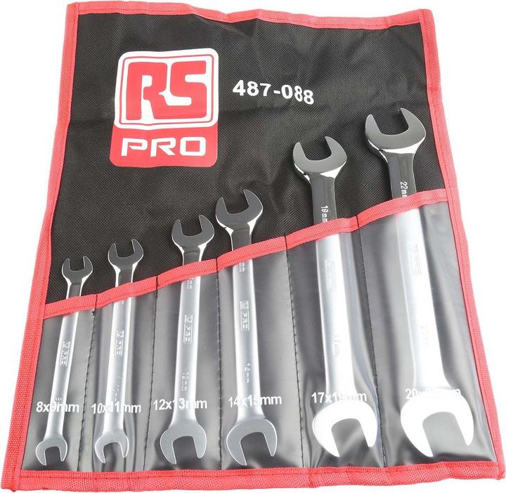 Productafbeelding RS PRO Steeksleutelset metrisch 6 stuks