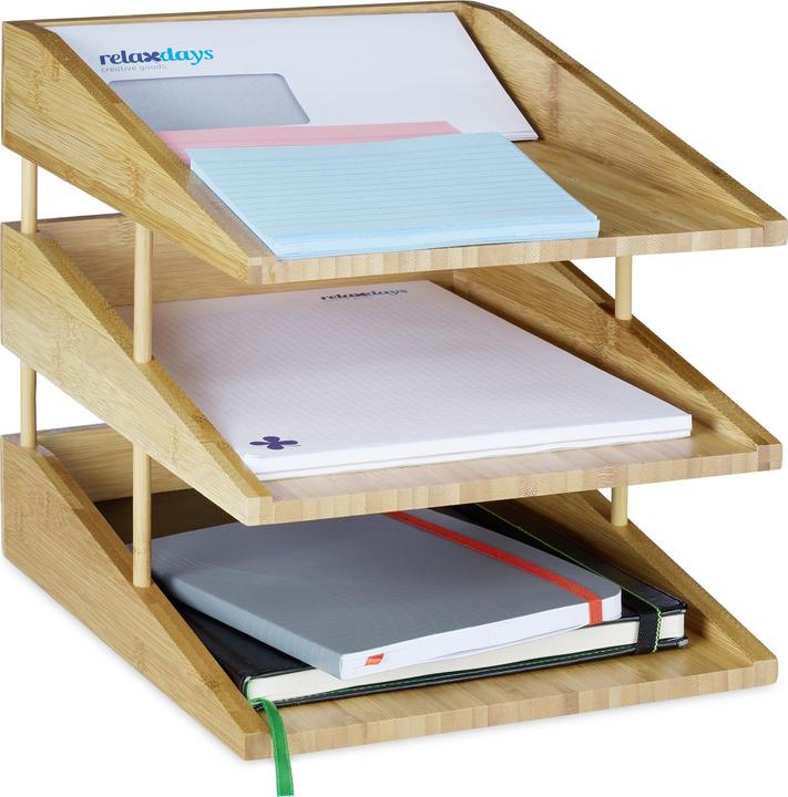 Produktbild Relaxdays Dokumentenablage (A4)