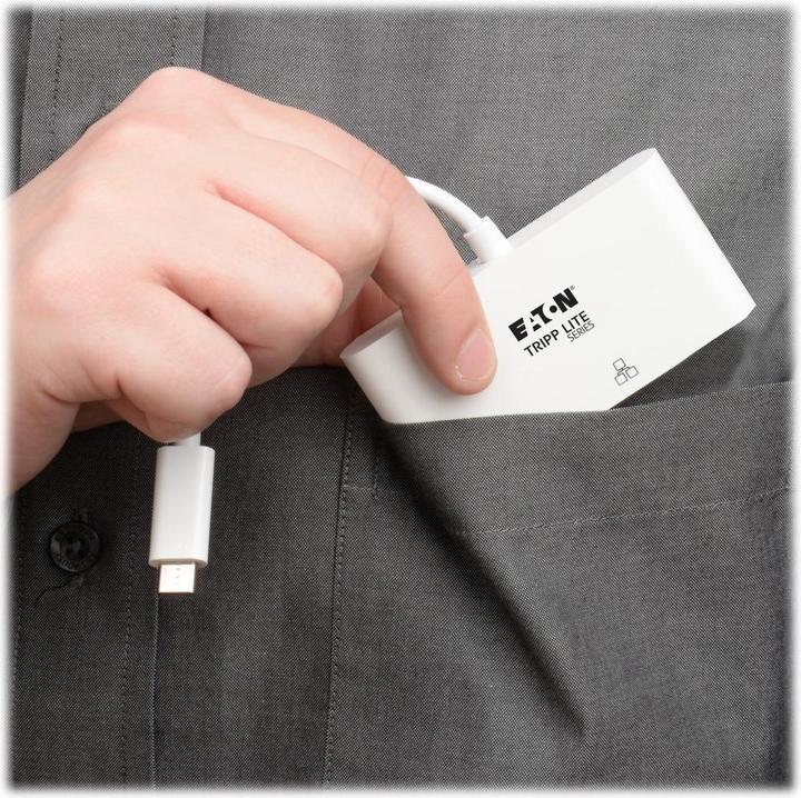Actual product image Eaton Tripp Lite Series U444-06N-VGU-C - USB Type-C - VGA (D-Sub) - Male - Female - USB - 1920 x 10 (USB-C)