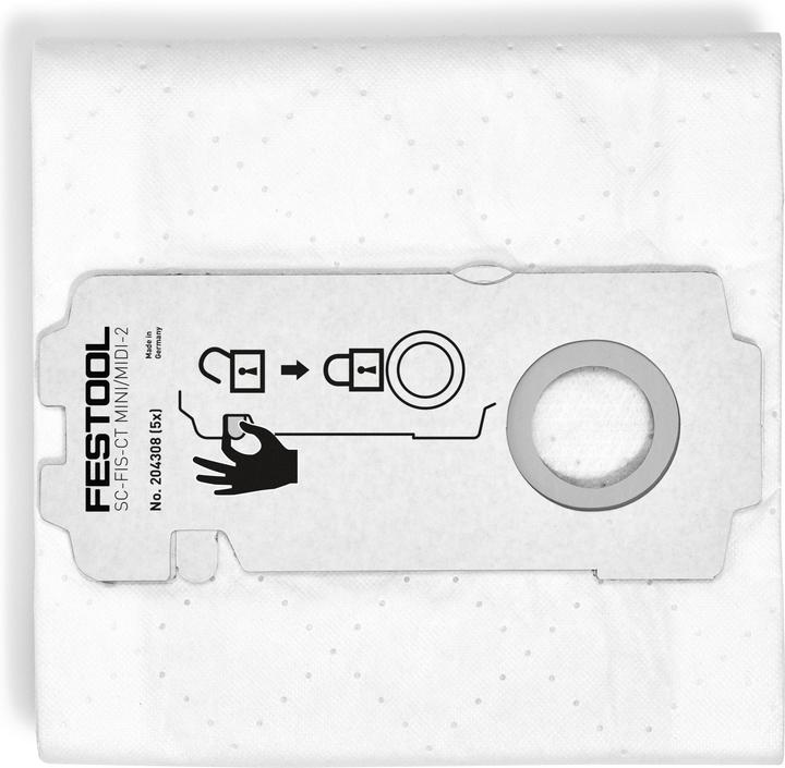 Actual product image Festool Selfclean filter bag SC-FIS-CT MINI/MIDI-2/5/CT15