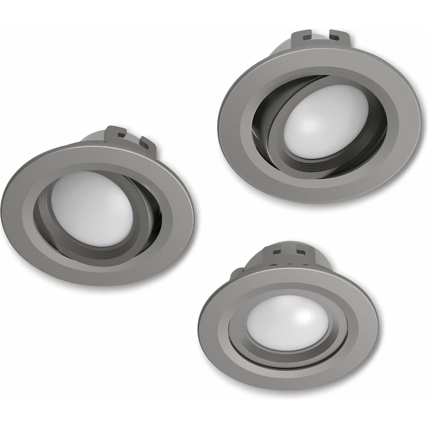Hama, Wandleuchte + Deckenleuchte, LED-Einbauspot (350 lm)