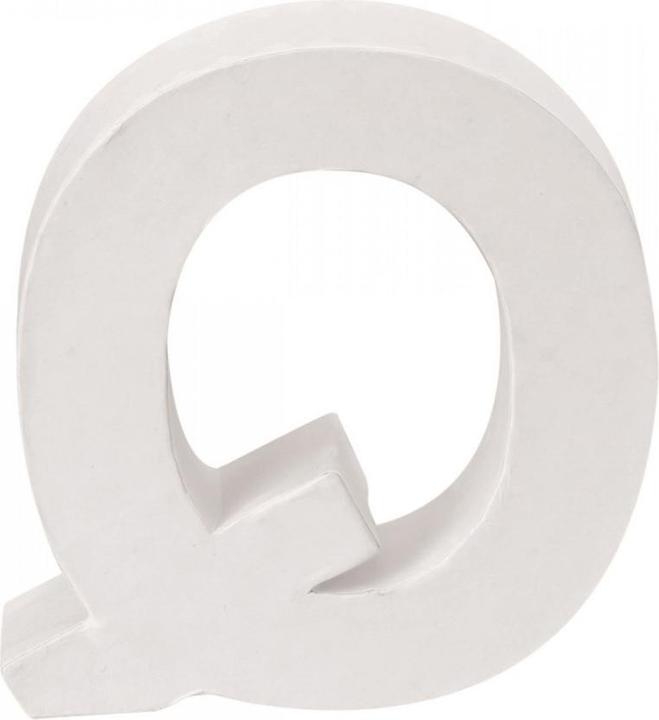 Image du produit Glorex Lettre en carton Q 10x3,5cm