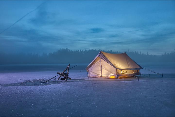 Produktbild Nordisk Ydun 5.5 m² Tent Technical Cotton (Kuppelzelt, 13 kg, 4 Personen)