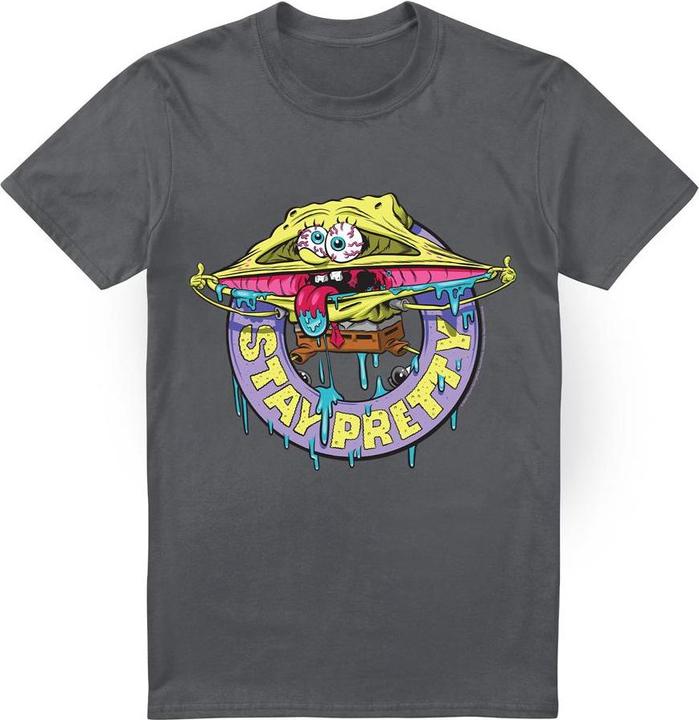 Immagine prodotto Spongebob Squarepants Stay Pretty Maglietta Uomo (XXL)