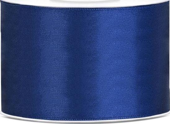 Productafbeelding Partydeco Satijn lint 50mm marineblauw (25m)
