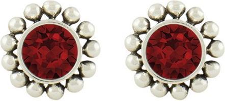 Immagine prodotto Steinkult Orecchini "Amy (Argento 925, placcato argento, Ottone, Pietra di cristallo)