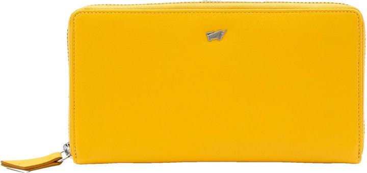 Actual product image Braun Büffel Joy wallet RFID protection leather 19 cm