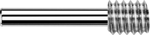 Produktbild Star Piercing Adapter Threadless auf 1.2 mm Gewinde (ohne Messing, Titan)