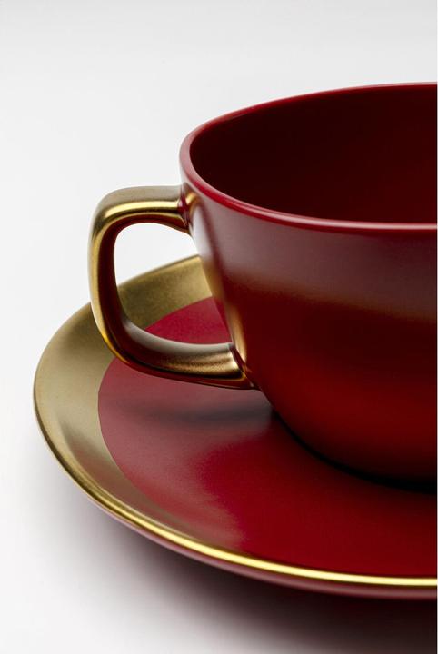Kare Design Kaffeetasse Vibrations Rot (2/tlg.) (2x)
