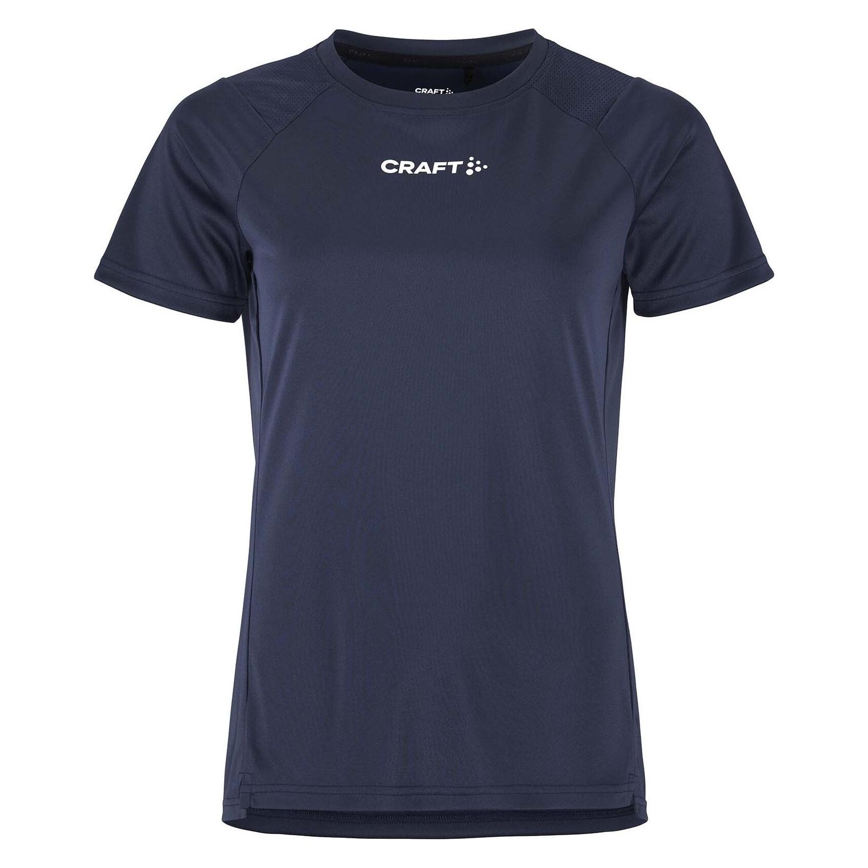Craft, Damen, Sportshirt, Rush 2.0 Ss Tee W (M), Blau, M