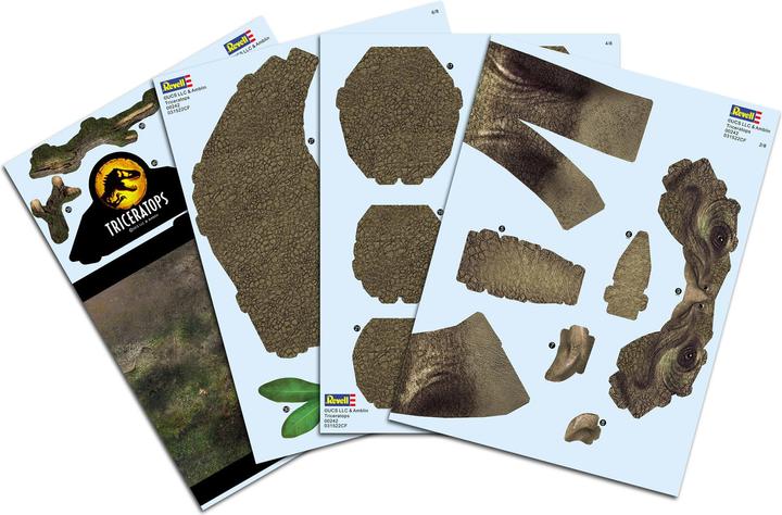 Actual product image Revell 3D Puzzle Jurassic World - Triceratops (50 pieces)