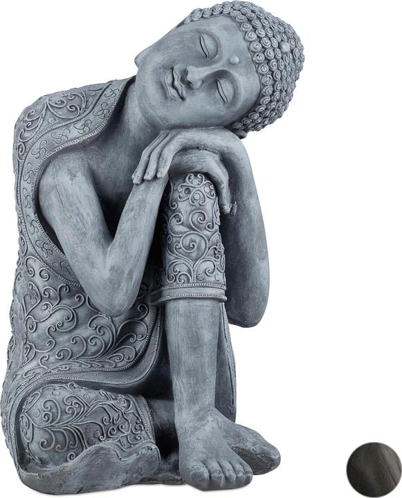 Relaxdays Buddha Figur