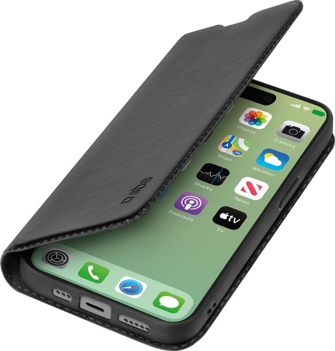 Produktbild SBS Book Wallet Lite iPhone 15 Pro Max schwarz (Apple iPhone 15 Pro Max)