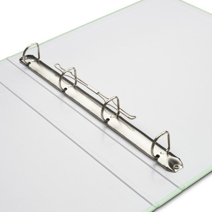Immagine prodotto Hama Cartella con meccanismo di combinazione a 4 anelli, larghezza dorso 39 mm, verde (A4, 39 mm, 1 pz.)