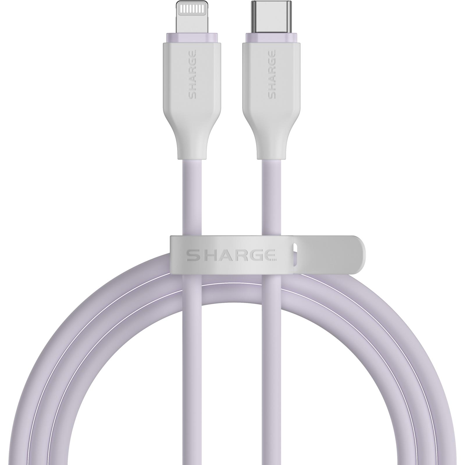 Sharge Hochelastisches Kabel (1.20 m, USB 2.0), USB Kabel