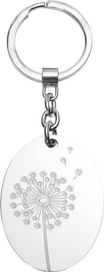 Actual product image HCA Schlüsselanhänger "Flower Garden" - Edelstahl - Pusteblume