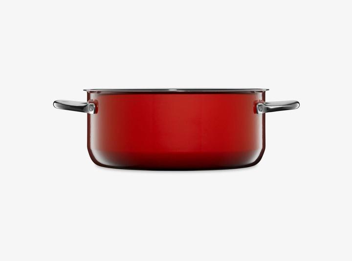 Produktbild WMF Bratentopf rot (18 cm, Bratpfanne, Edelstahl)