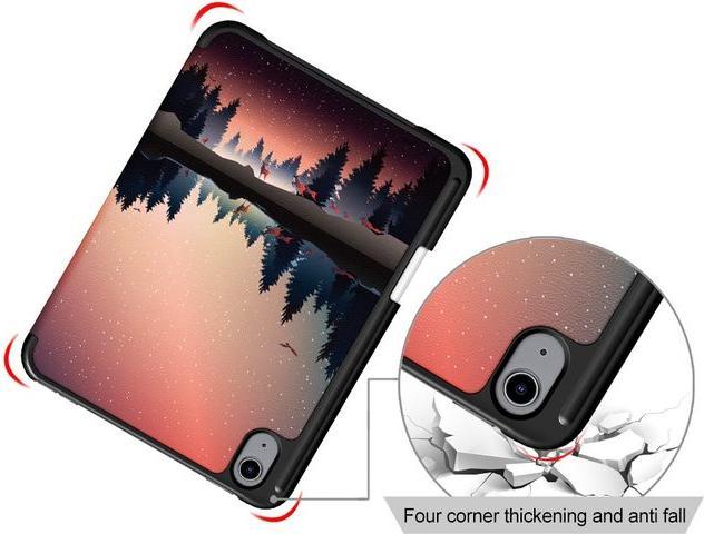 Produktbild MU Style Dreifach faltbare Hülle mit Muster (iPad mini 6)