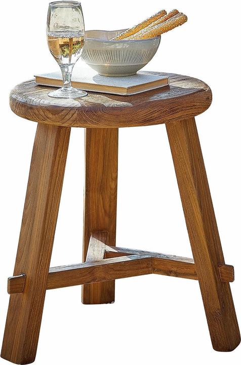 Produktbild Loberon Hocker Lorandon braun