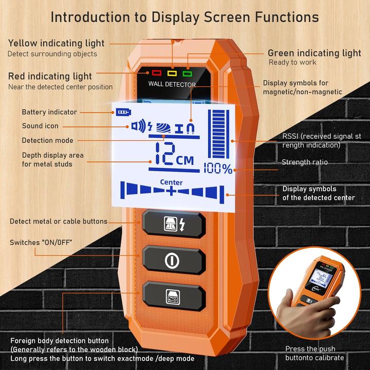 Actual product image Pigada Leitungssuchgerät