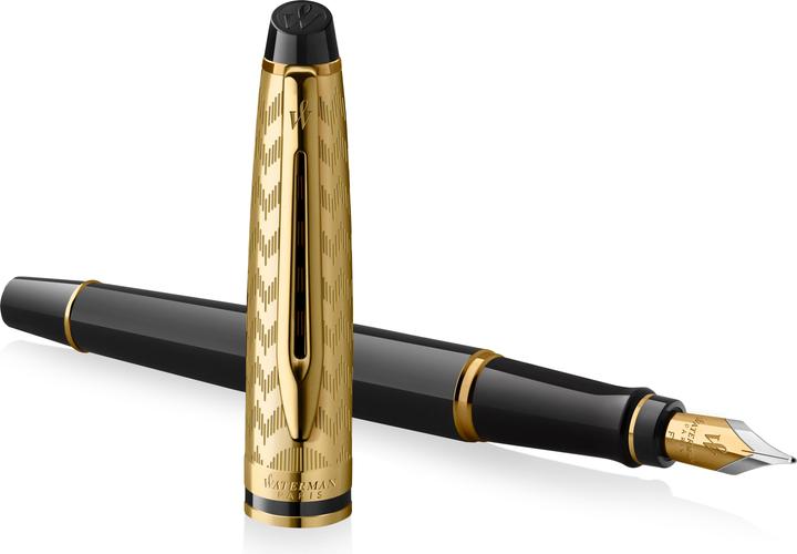 Productafbeelding Waterman Füllfederhalter Expert Deluxe: Opera Collection (Goud, Messing, Zwart, 1x)