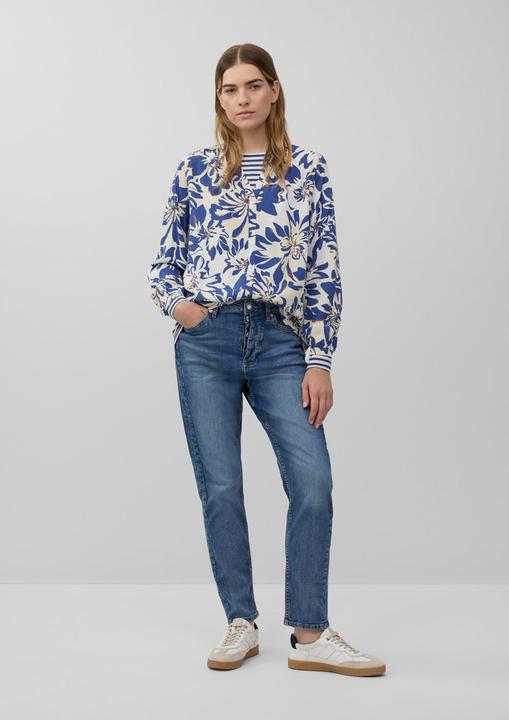 Immagine prodotto s.Oliver Bluse Tunikabluse aus Viskosemix mit All-over-Print (44)