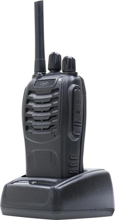 Actual product image PNI Pack of 6 portable PMR R40 PRO radios, batteries, chargers and headphones included in delivery