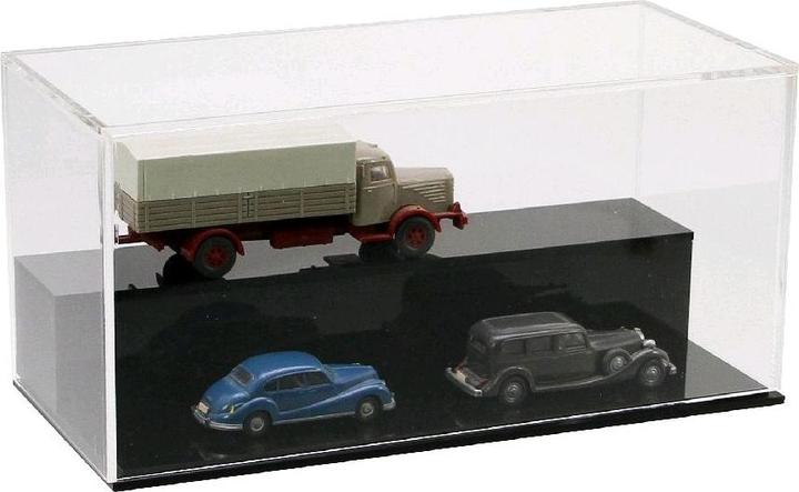 Produktbild Safe Vitrine.Acryl.schwarzer Stufe.300.4795 (15 x 30 x 15 cm)