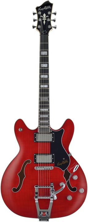 Produktbild Hagstrom E-Gitarre, Tremar Viking Deluxe, Wild Cherry Transparent (E-Gitarre, Chrom, Ahorn)
