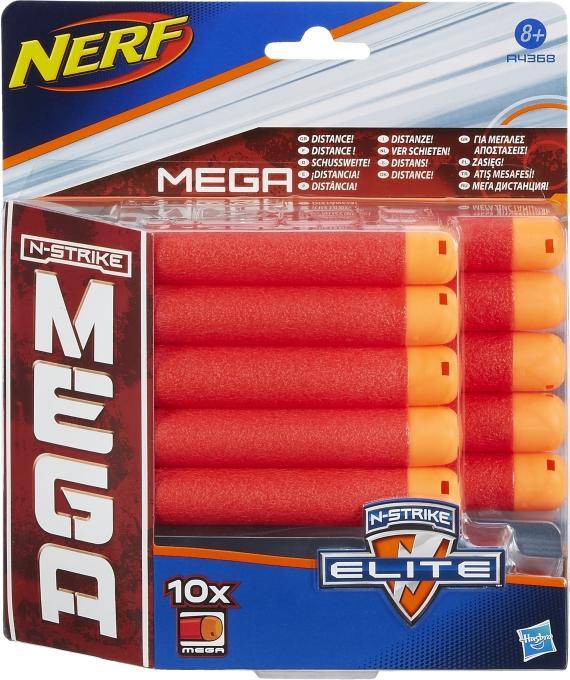 Produktbild Hasbro Nerf Mega Dardi X 10