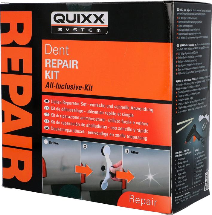 Actual product image Quixx Dent repair kit
