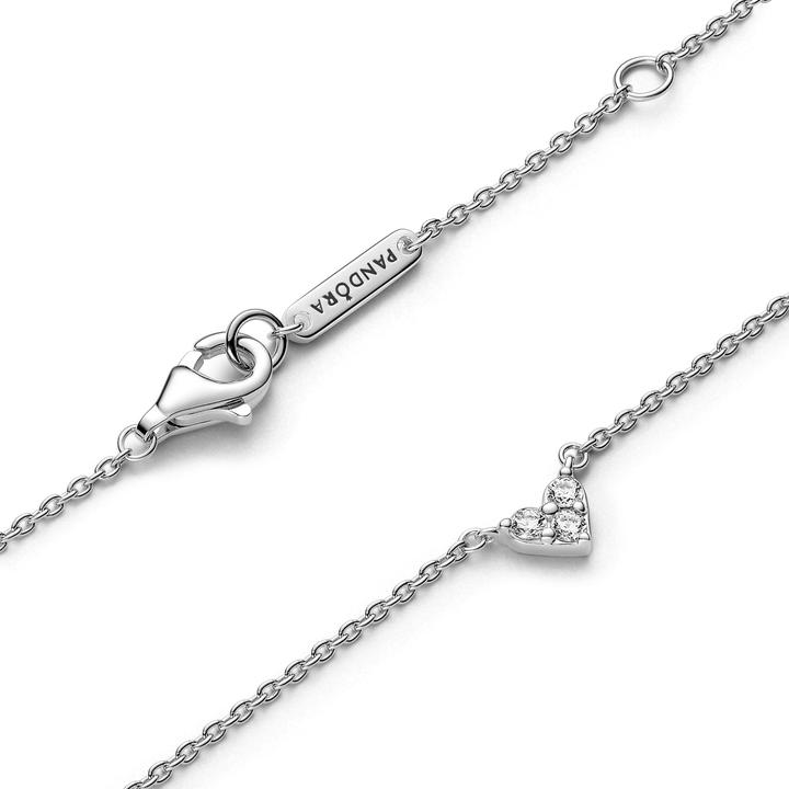 Immagine prodotto Pandora Collana con cuore a tre stelle (Argento 925, 38 cm)