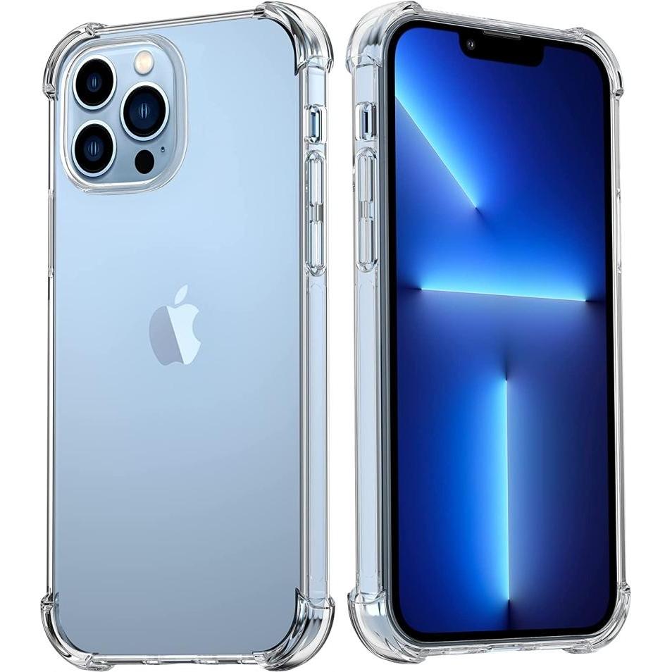 Screenguard Crystal Clear Case Bumper (Apple iPhone 13 Pro), Smartphone Hülle, Transparent