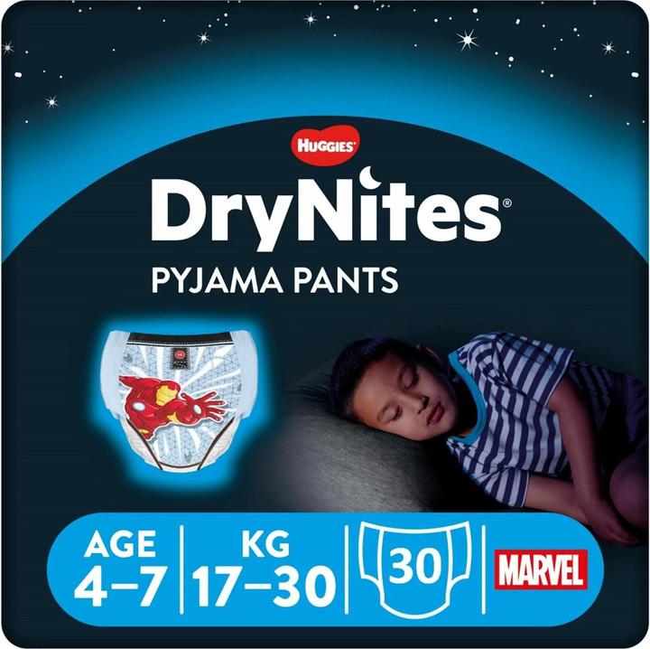 Actual product image Huggies dry nites (Size M, Pack, 10 pcs.)