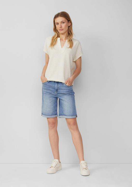 Immagine prodotto S.Oliver T-Shirt Strukturiertes T-Shirt im O-Shape (36)