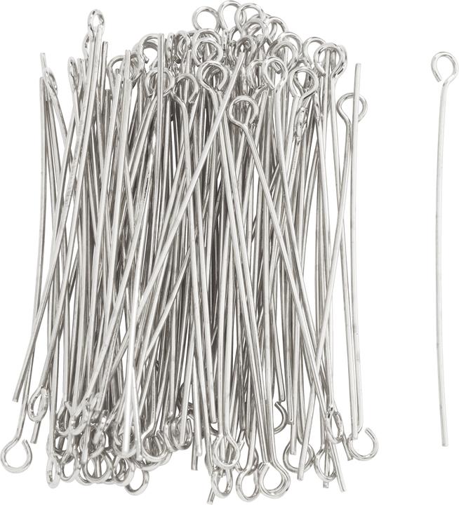 Produktbild Hobby & Crafting Fun Kettelstifte mit einer Öse, 45 mm, 100 Stück